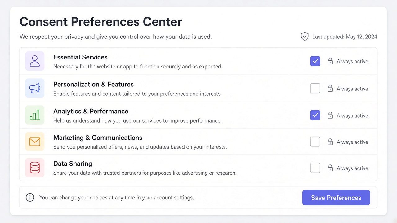 Privacy controls