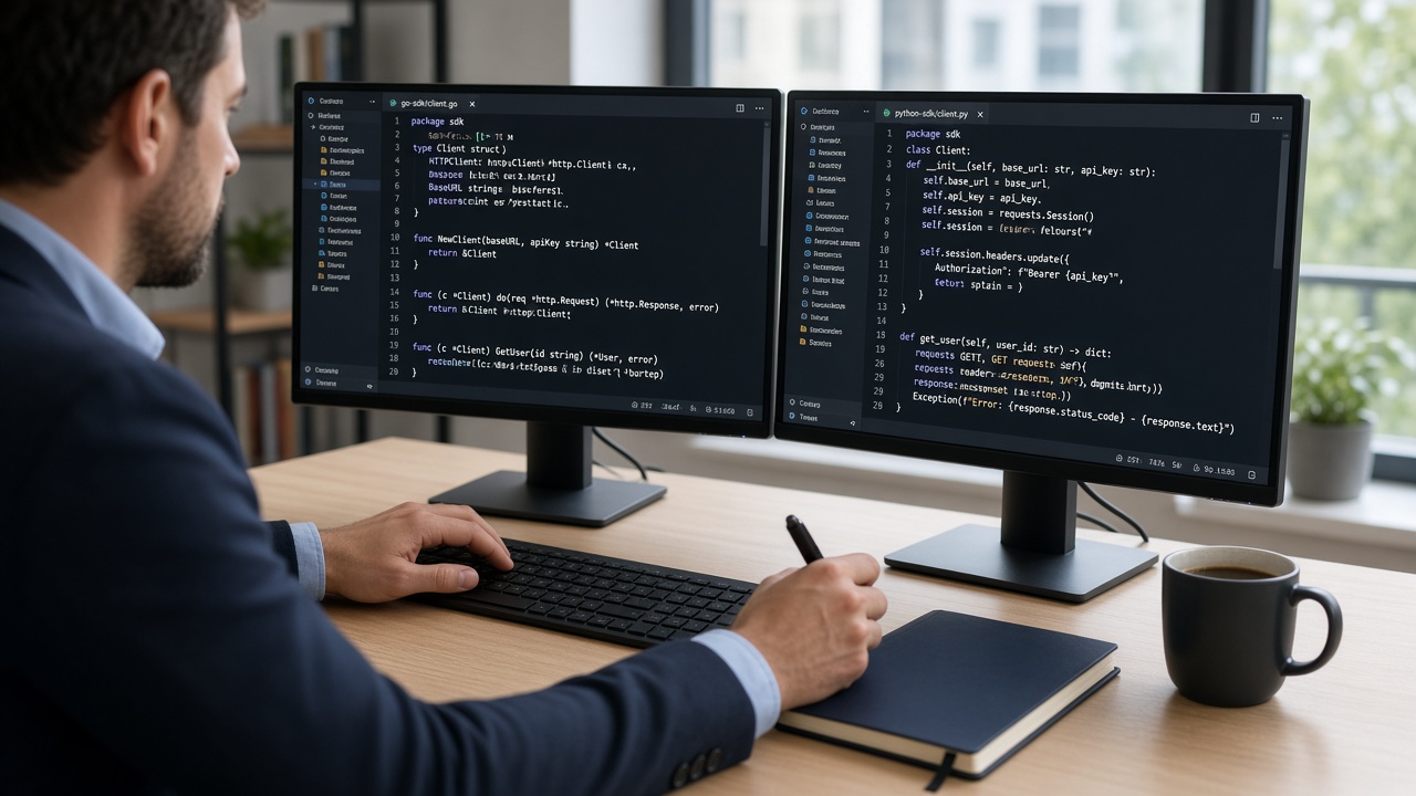 Trial Go Python Sdks with Hawk visual