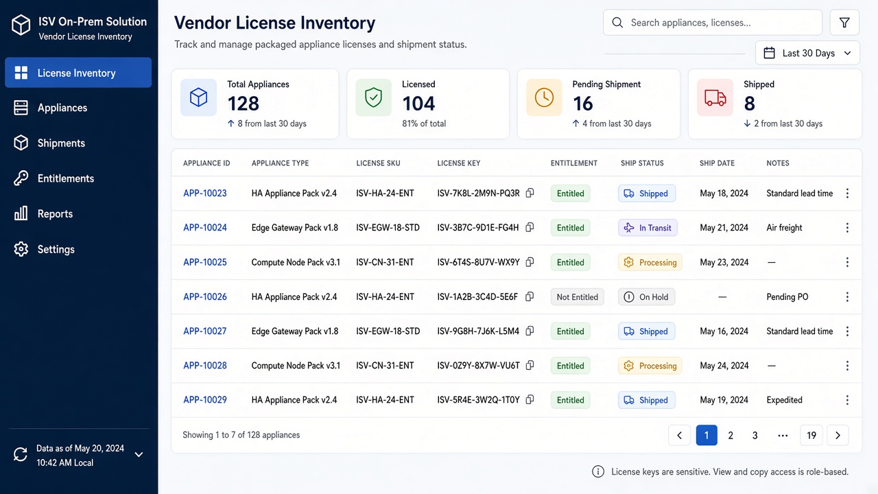 Isv On Prem: the problem we solve visual